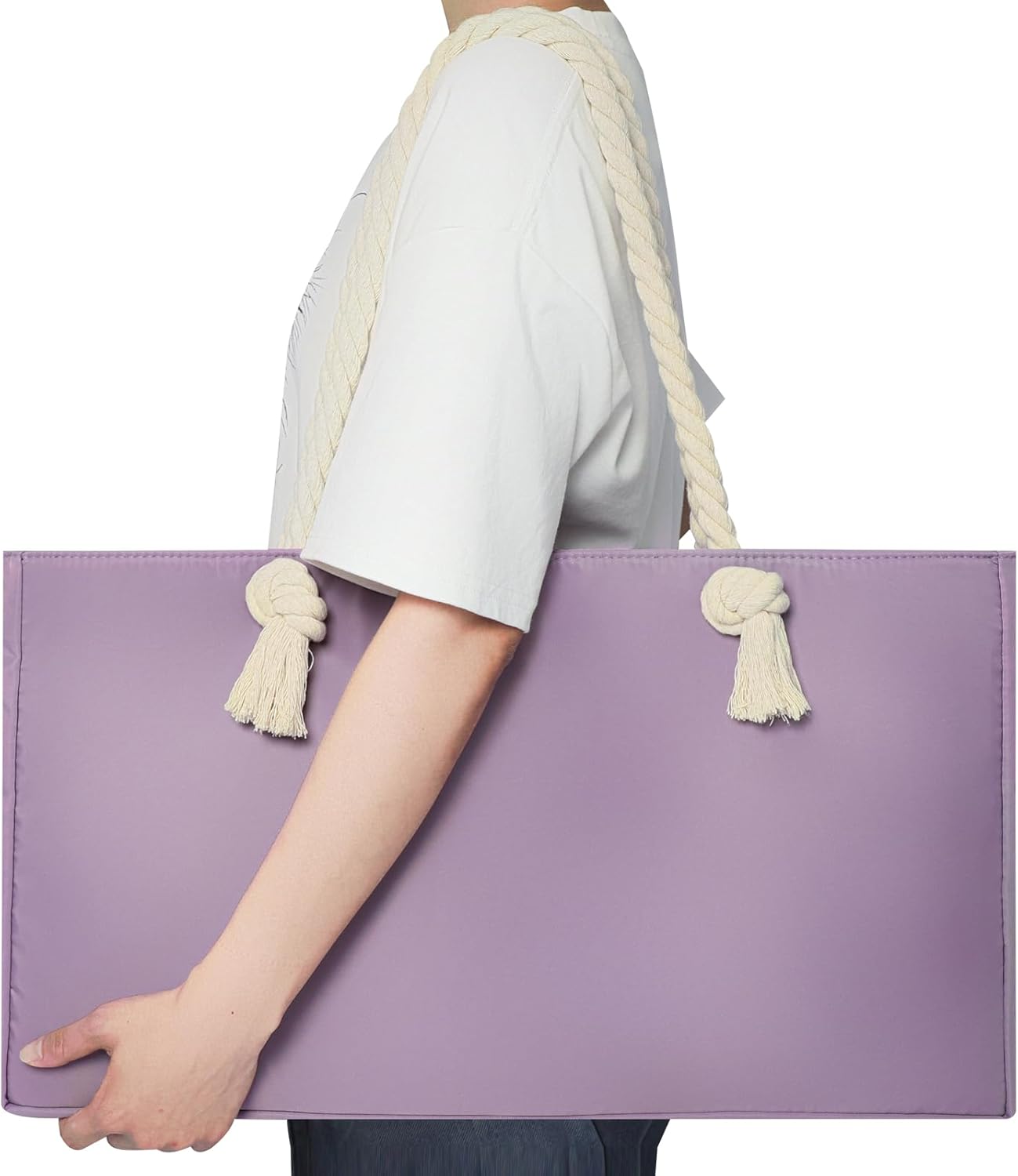 Empty Mahjong Bag(Purple) for American Mahjong Set with Tiles and Racks Bag