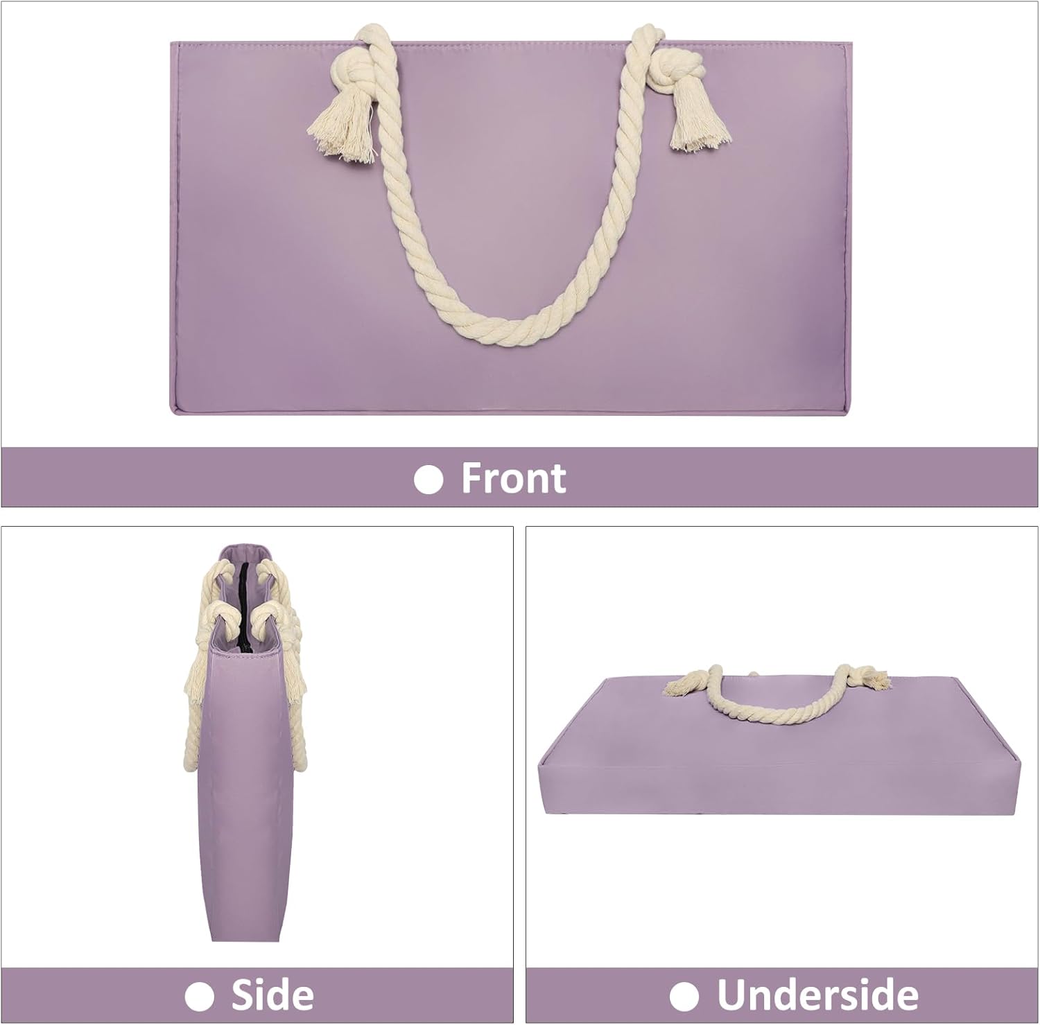 Empty Mahjong Bag(Purple) for American Mahjong Set with Tiles and Racks Bag